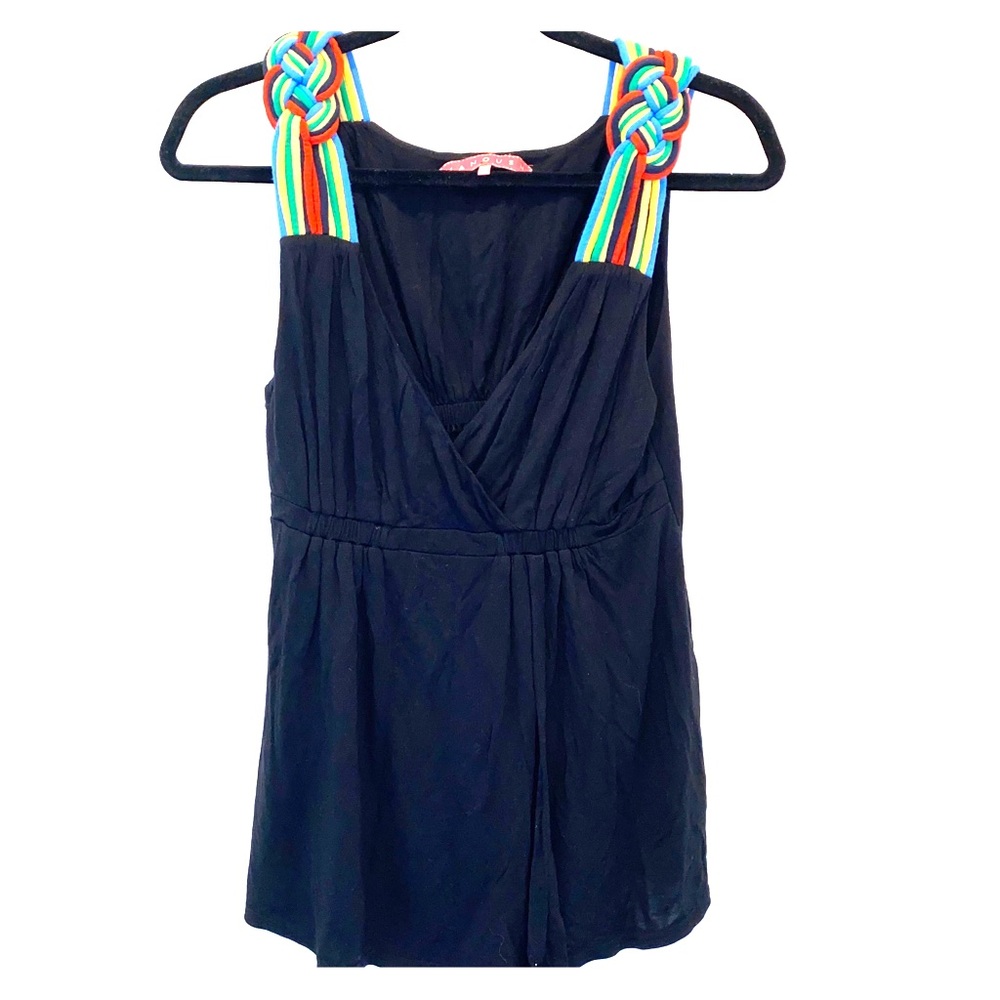 Manoush Rainbow Braid Detail Tank